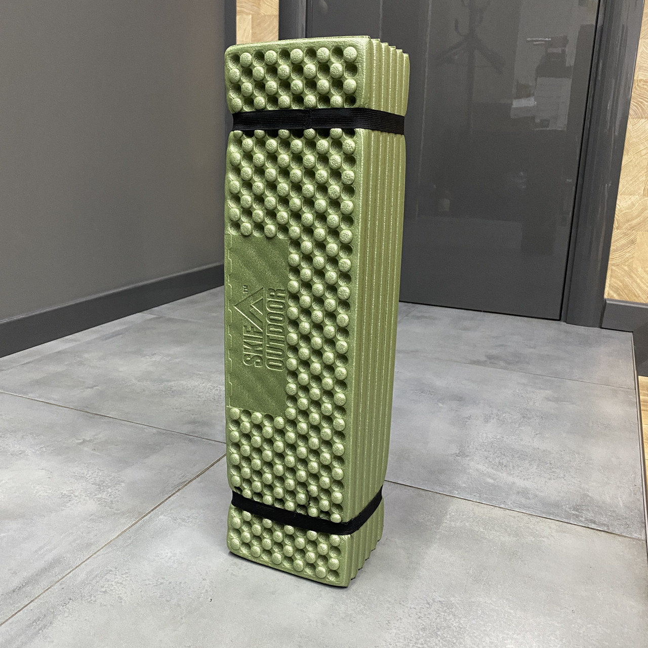 Каремат Skif Outdoor Transformer, 186х56х2 см, цвет – Олива, лёгкий складной каремат военный фото 2