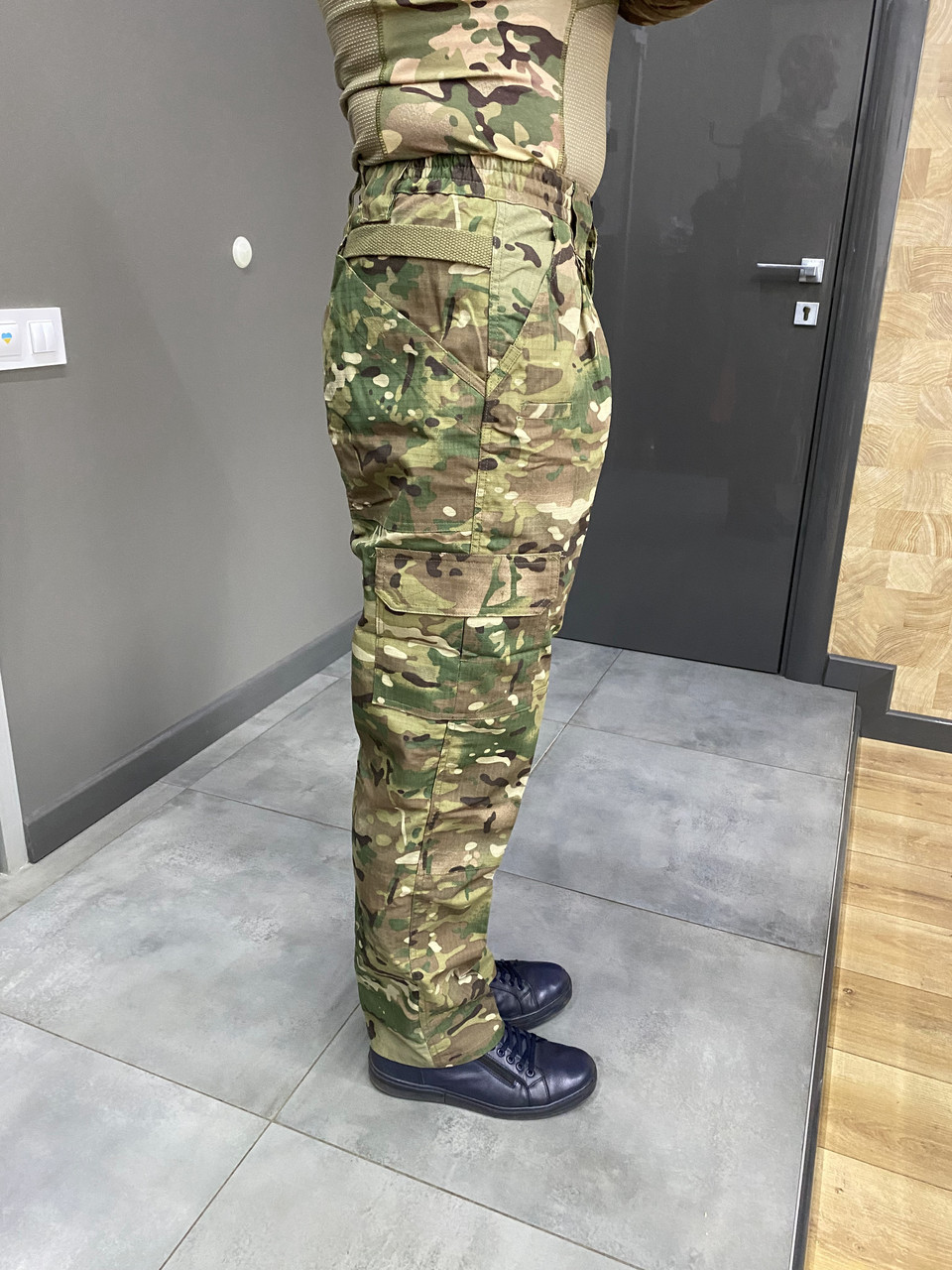 Брюки тактические, Мультикам, размер L, усиленная коленная зона, Yakeda, тактические штаны Мультикам фото 4