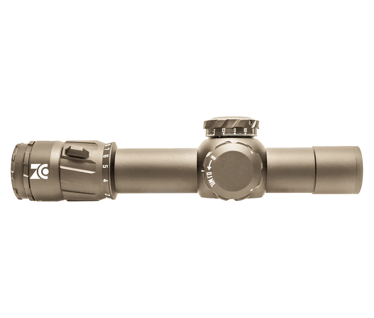 Приціл оптичний ZCO 2-10x30 (36 мм) MIL FFP illum. HTR CCW фото 6