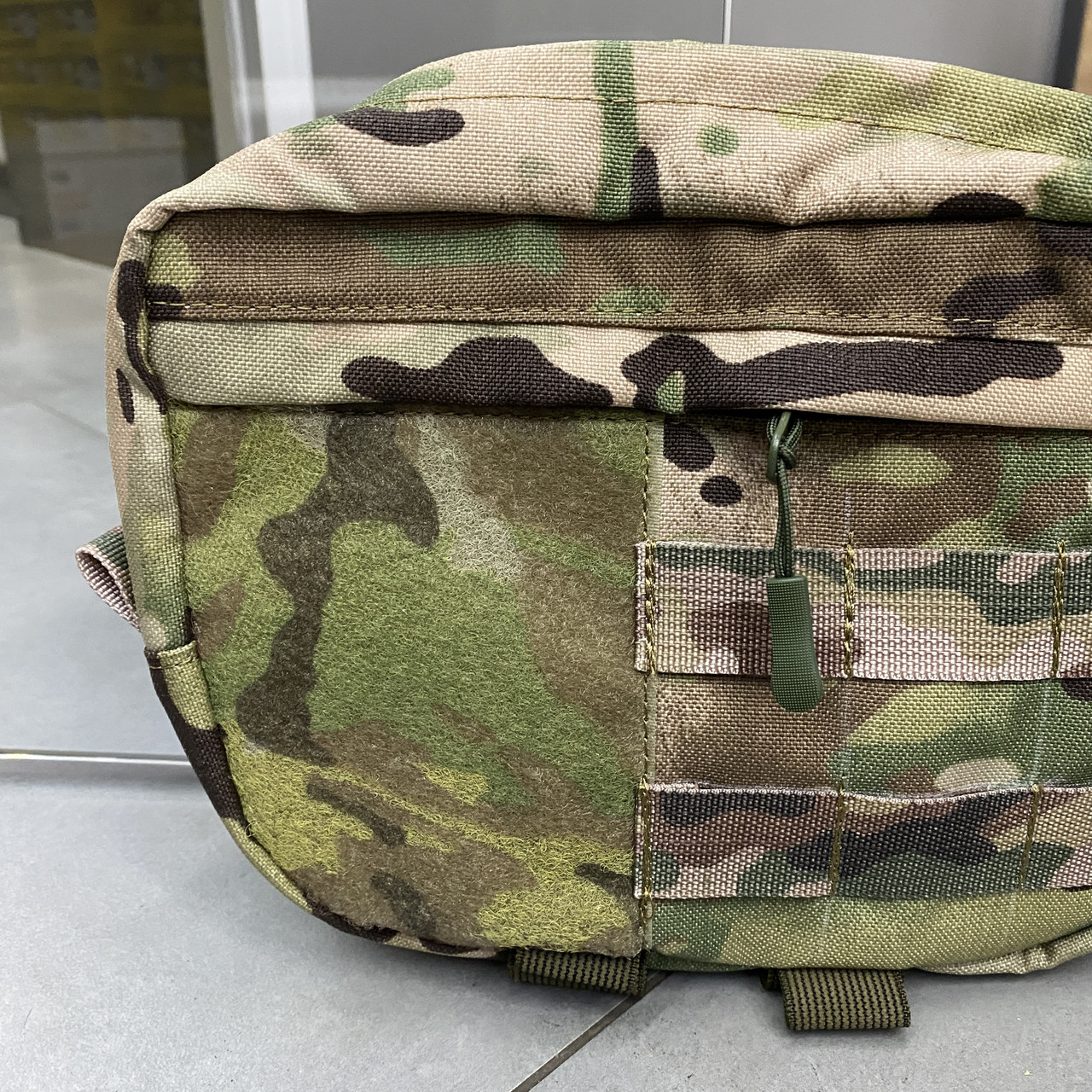 Сумка напашник для бронежилета на Молли, Мультикам, Cordura, WINTAC, подсумок напашник для плитоноски фото 4