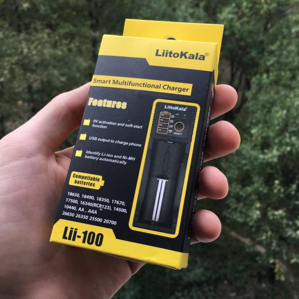 Зарядний пристрій LiitoKala Lii-100 фото 2