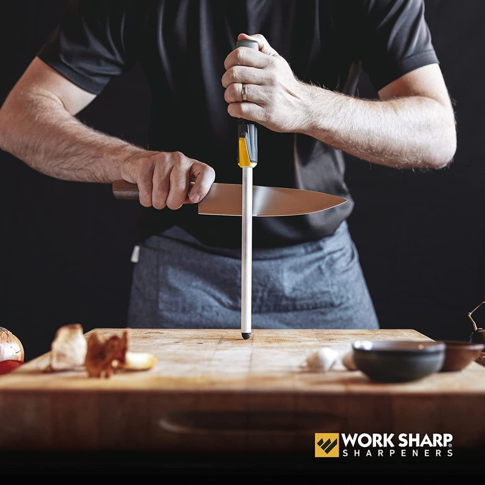 Work Sharp Керамічний мусат Ceramic Kitchen Honing Rod WSKTNCHR-I фото 4