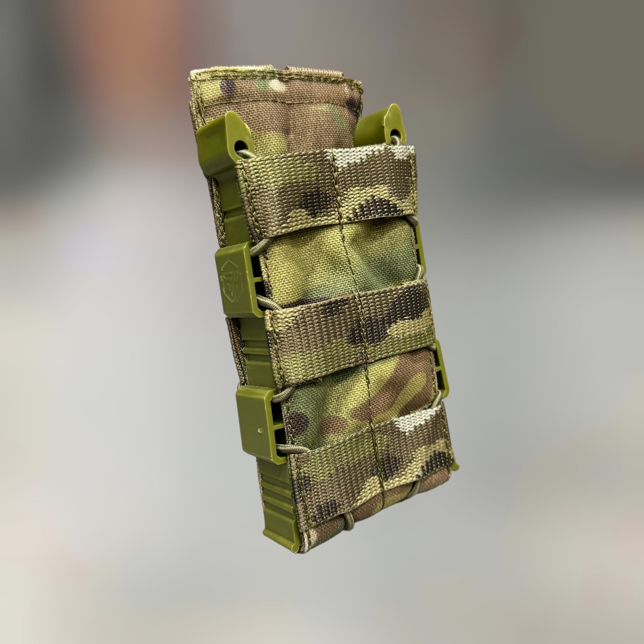 Подсумок под магазин АК/М16 каркасный открытого типа с Молли, Мультикам, WINTAC, Cordura, подсумок под рожок
