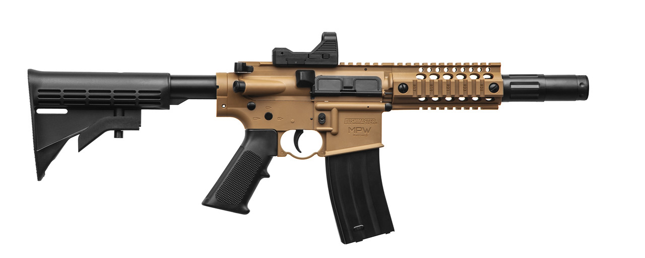 Пневматическая винтовка Crosman Bushmaster MPW + коллиматорный прицел фото 2
