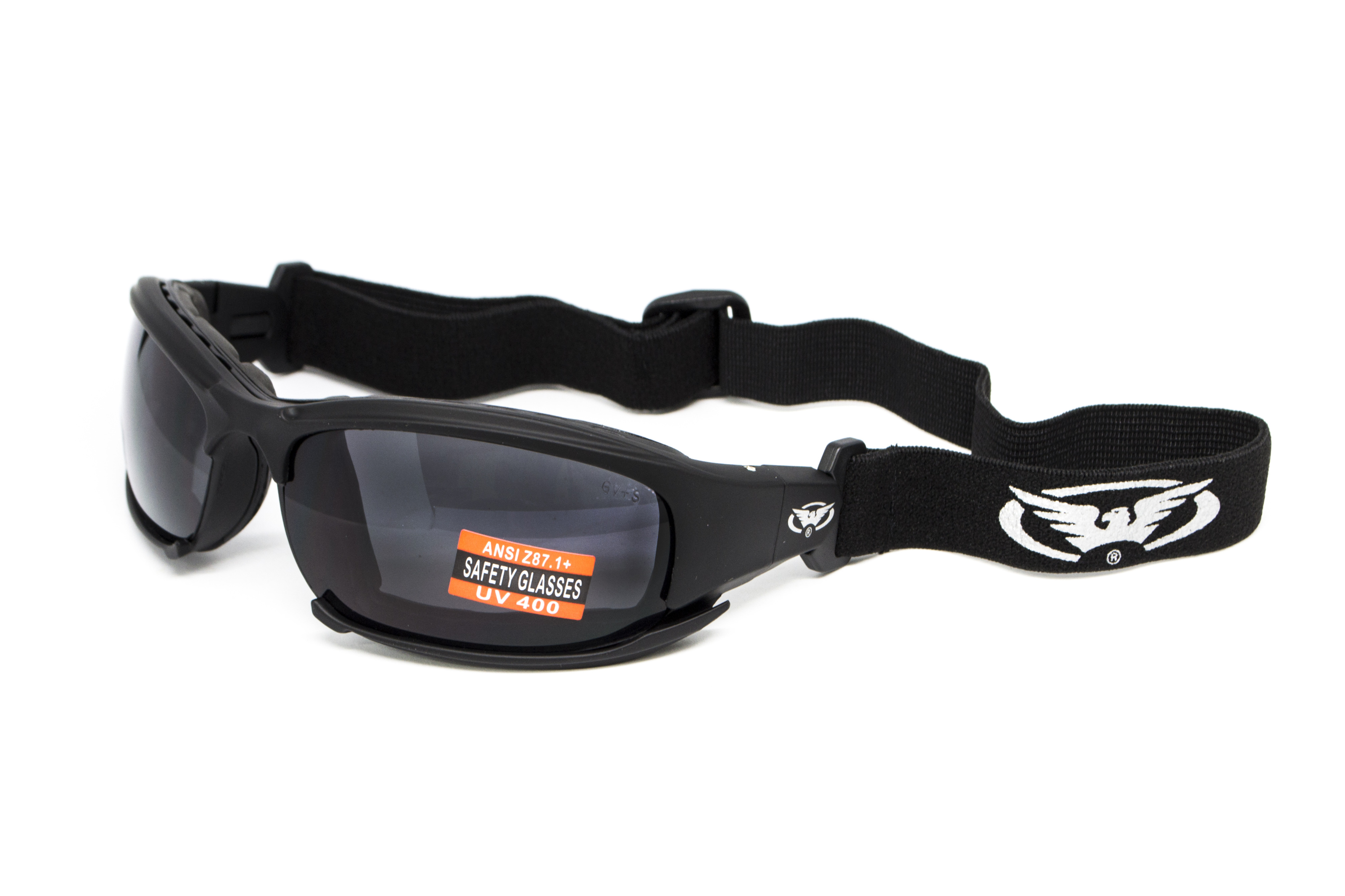 Очки защитные с уплотнителем Global Vision Assault (gray) Anti-Fog, серые фото 2