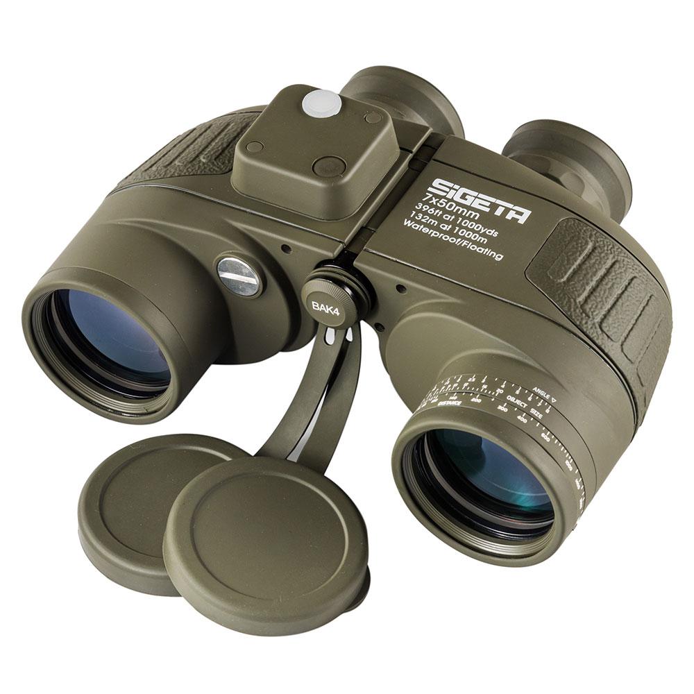 Морський бінокль SIGETA Military 7x50 floating /compass / reticle фото 2