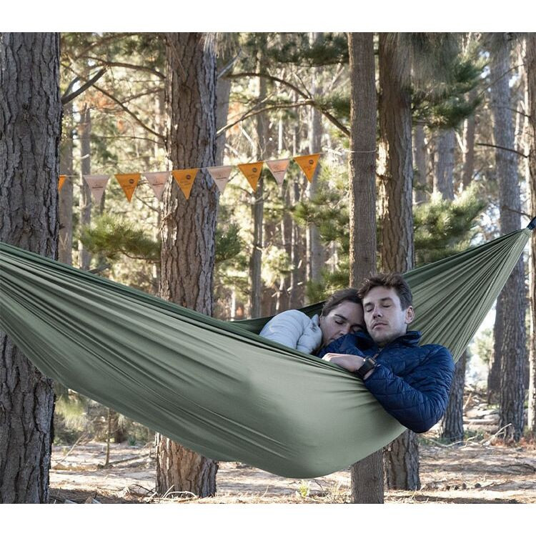 Гамак Naturehike подвійний NH21DC011, оливковий фото 2