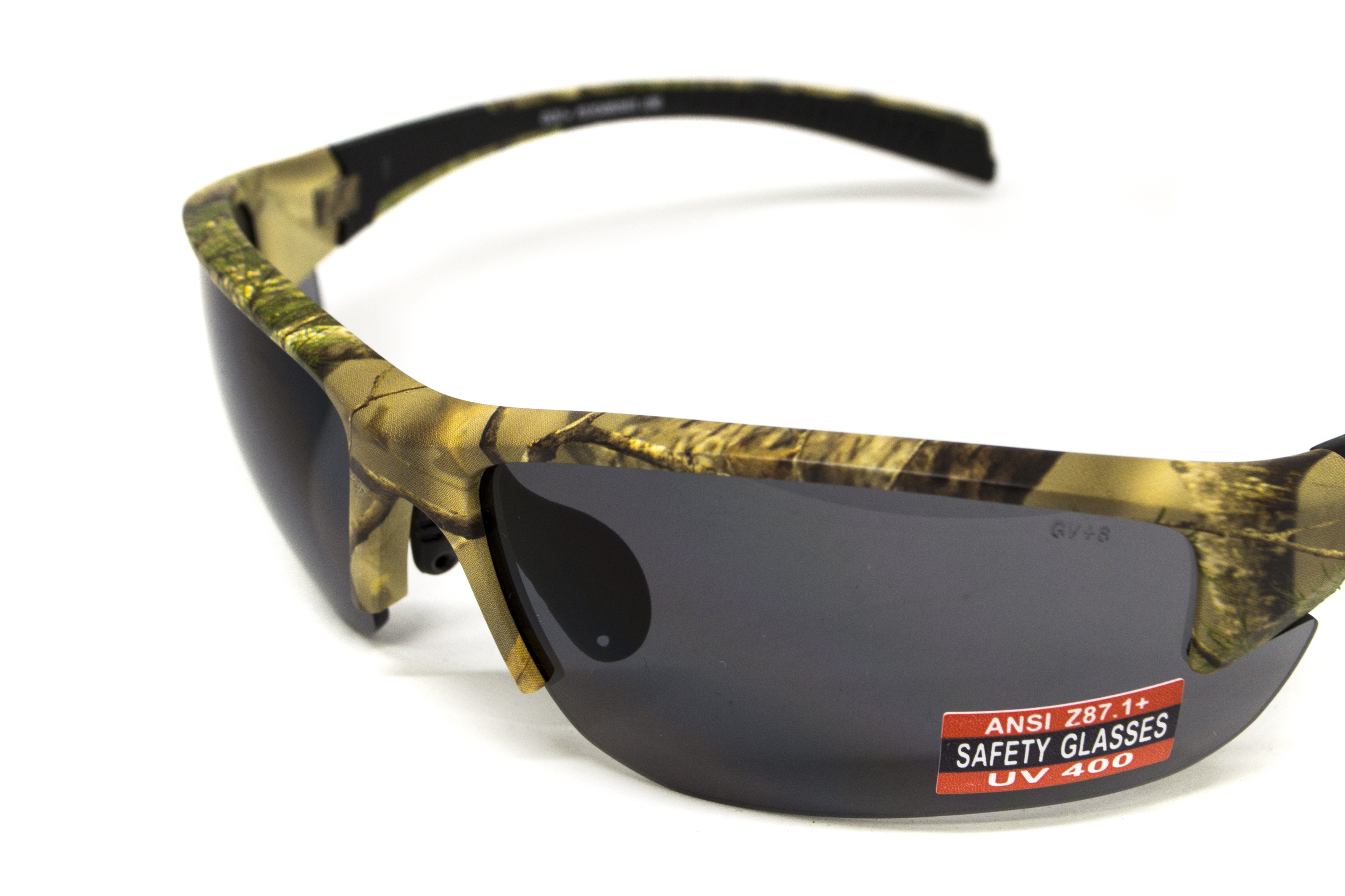 Очки защитные Global Vision Hercules-7 Forest Camo (gray), серые в камуфлированной оправе фото 7