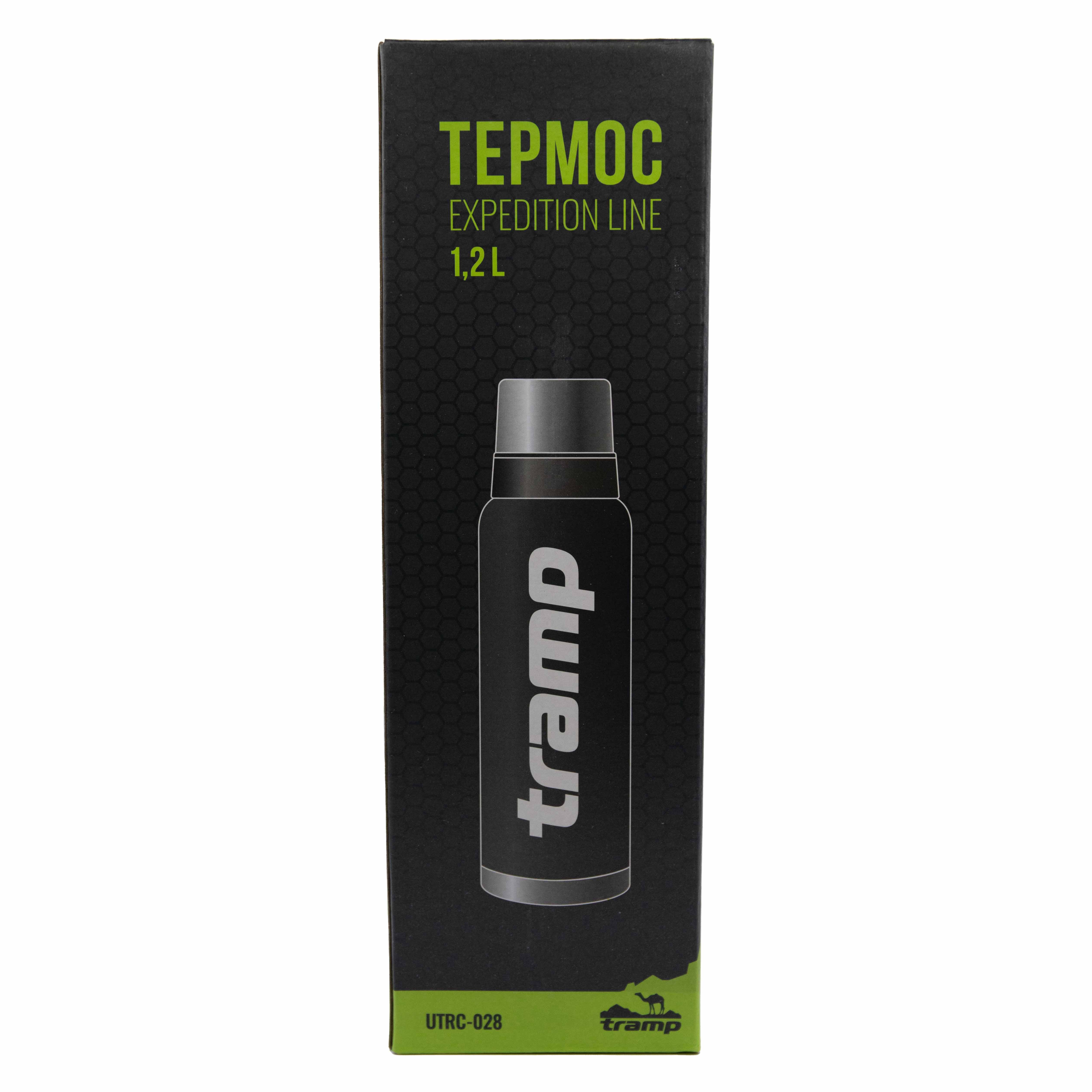 Термос TRAMP Expedition Line 1,2 л UTRC-028 Черный фото 2