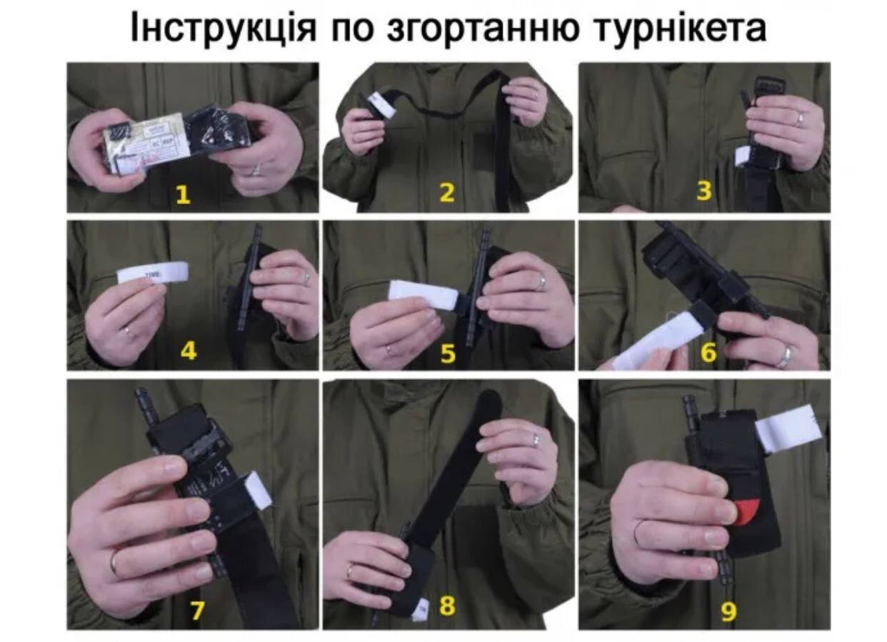 Підсумок під турнікет чорний (MOLLE, CAT, підсумок на розгрузку, жилет, РПС) 15х5 см фото 4