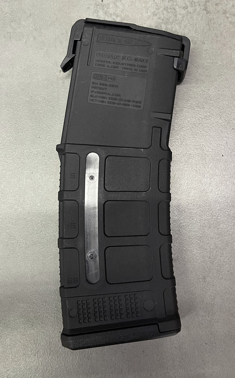 Магазин для AR15 Magpul Черный с окном на 30 п. PMAG 30 GEN M3 AR/M4 5.56x45mm / .223 Remington (MAG556) фото 3