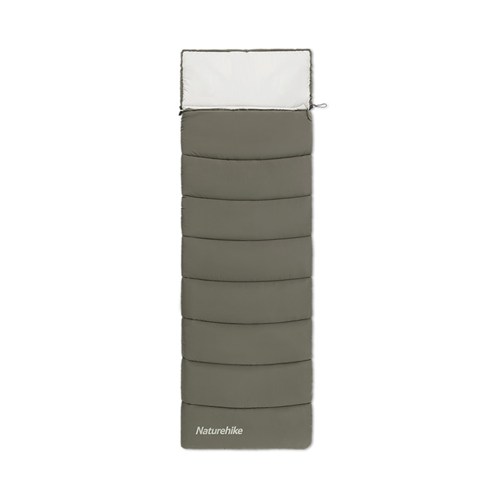 Спальник с капюшоном Naturehike LD350 CNK2300SD016, темно-зеленый
