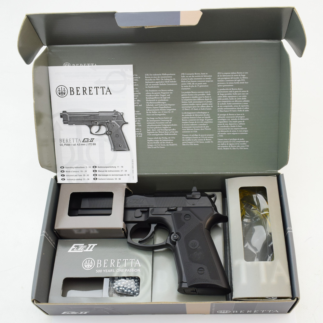 Пістолет пневматичний Beretta Elite II (Беретта Еліт 2) фото 3