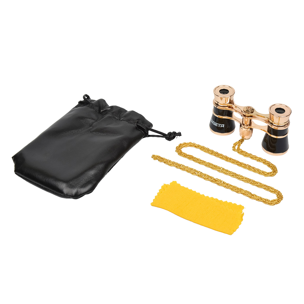 Театральний бінокль SIGETA TEATRUM S 3x25 (з ланцюжком) Black фото 4