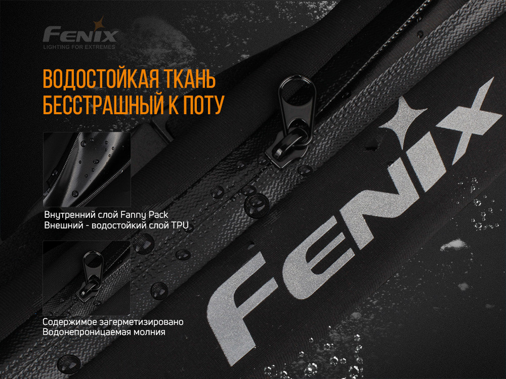 Поясна сумка Fenix AFB-10 блакитна фото 5