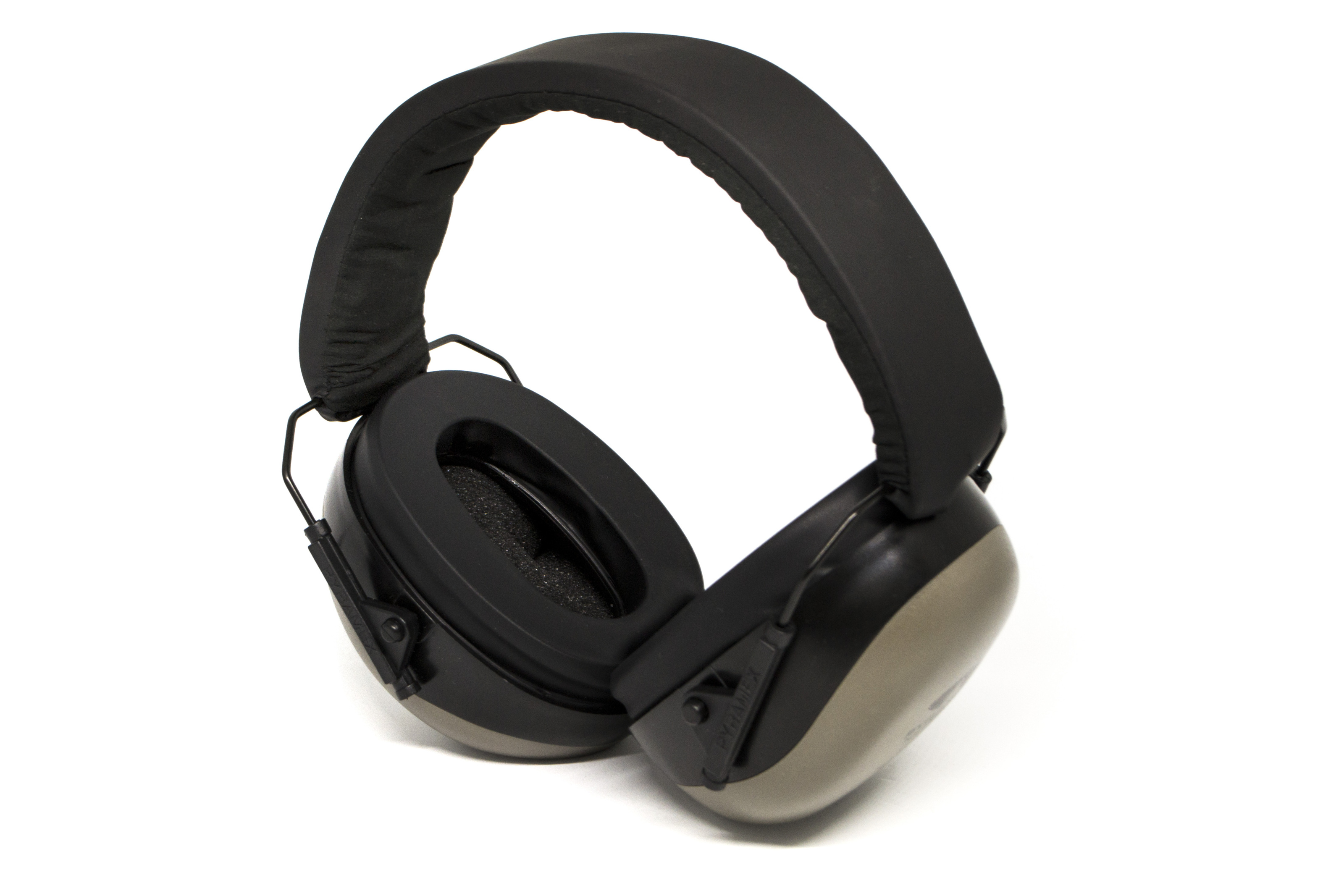 Наушники защитные Pyramex PM8010 (защита SNR 30 dB, NRR 26 dB), бежево-серые фото 3