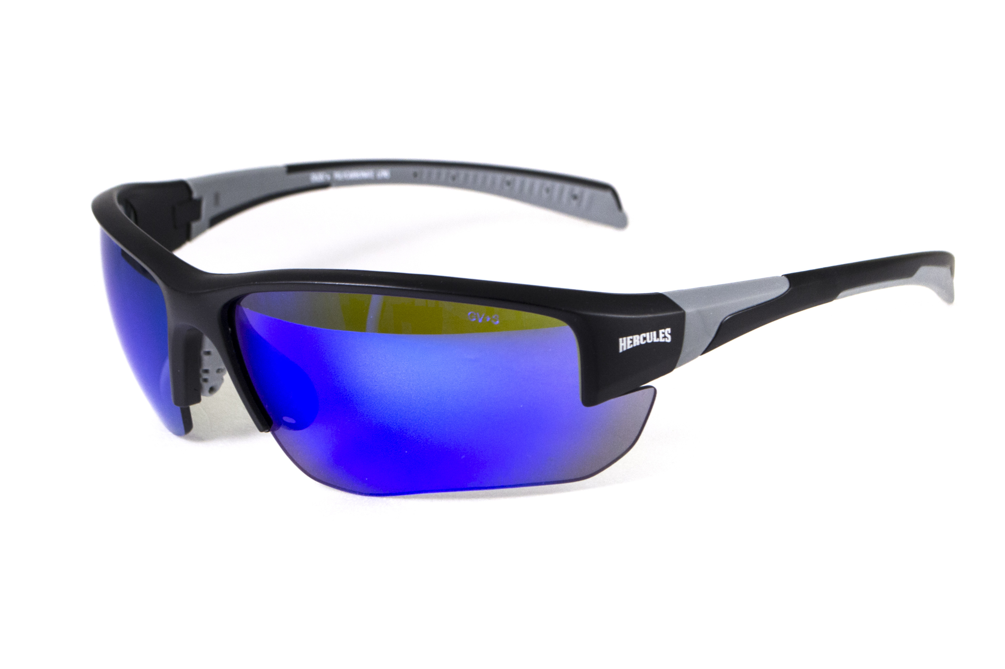 Защитные очки Global Vision Hercules-7 (G-Tech blue), зеркальные синие фото 4