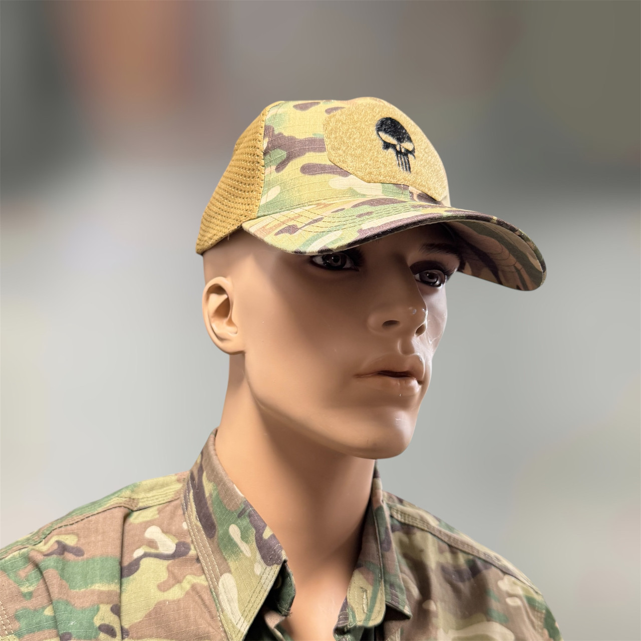 Блайзер «Каратель» с вентиляционной сеткой, цвет Мультикам, универсальный размер, регулируемый, прочная смесовая ткань