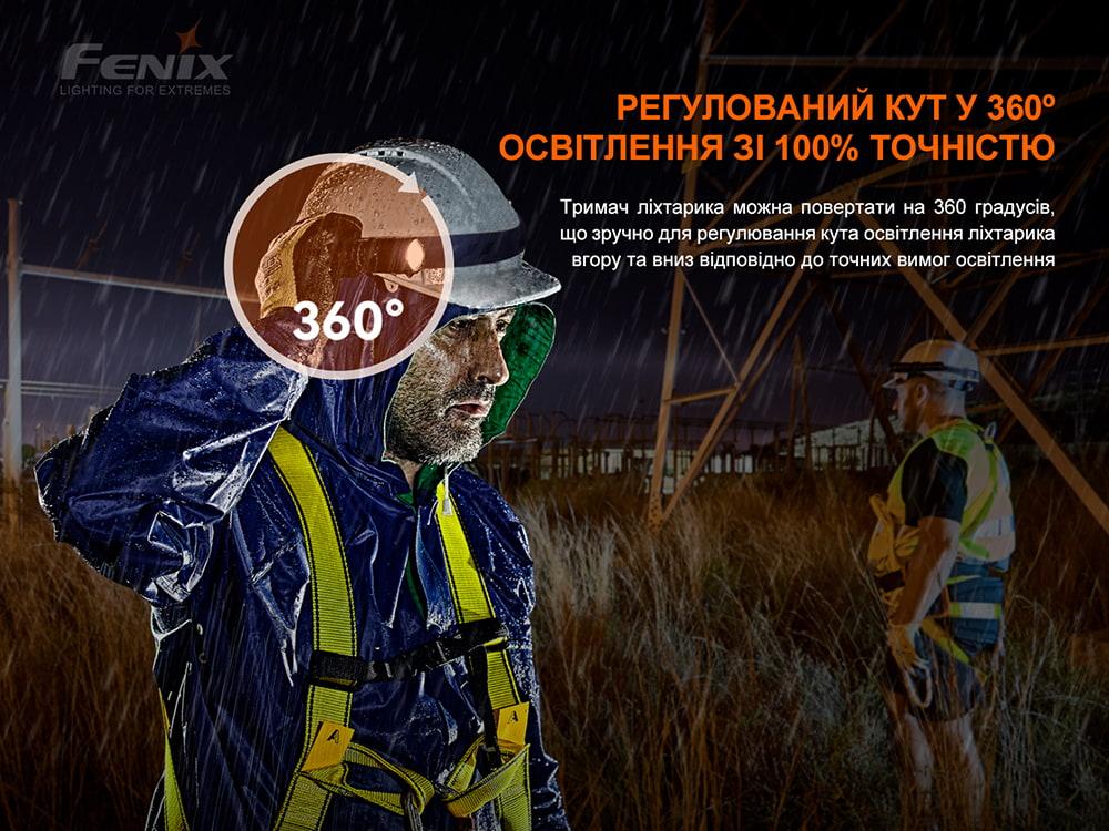 Універсальне кріплення на шолом з пов'язкою Fenix ALD-05 фото 8