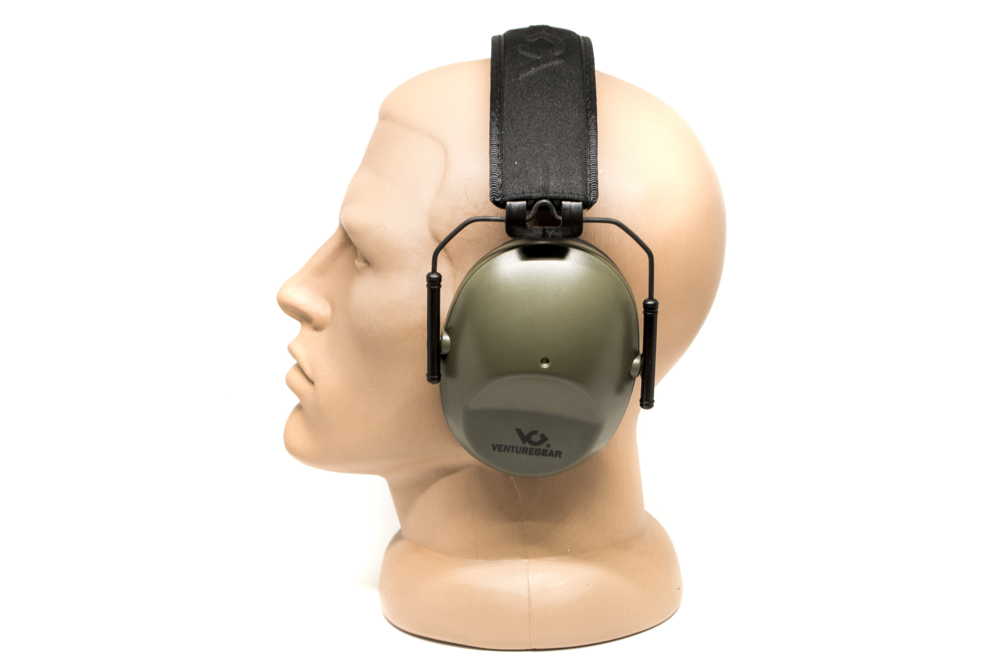 Наушники защитные Venture Gear VGPM9022C (защита NRR 24 dB), оливковые + беруши в комплекте фото 5