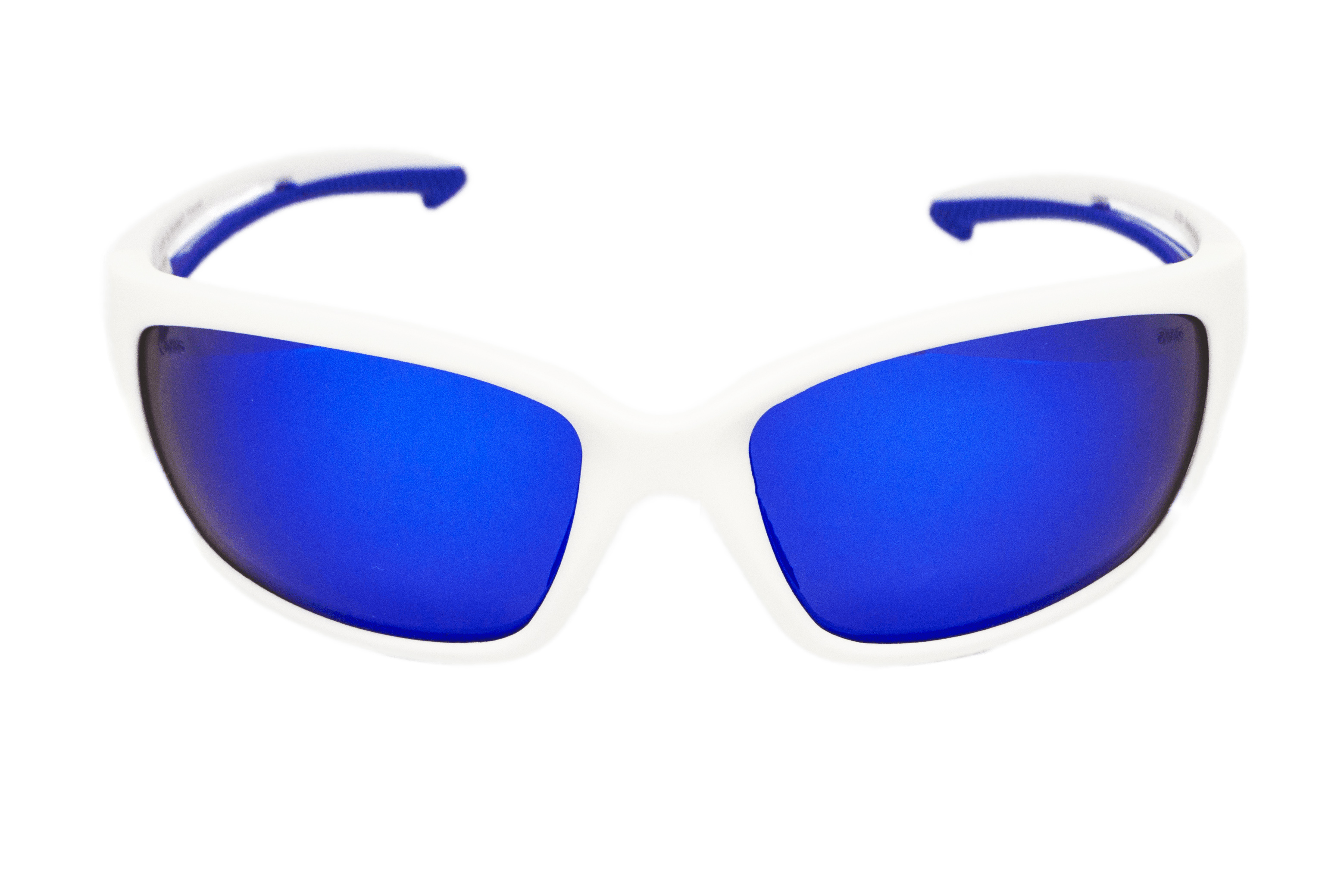 Защитные очки с поляризацией BluWater Seaside White Polarized (G-Tech™ blue), синие зеркальные фото 2
