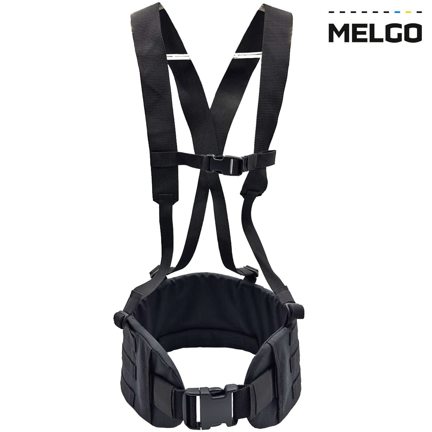 Лямки для РПС поліамід Чорний MELGO