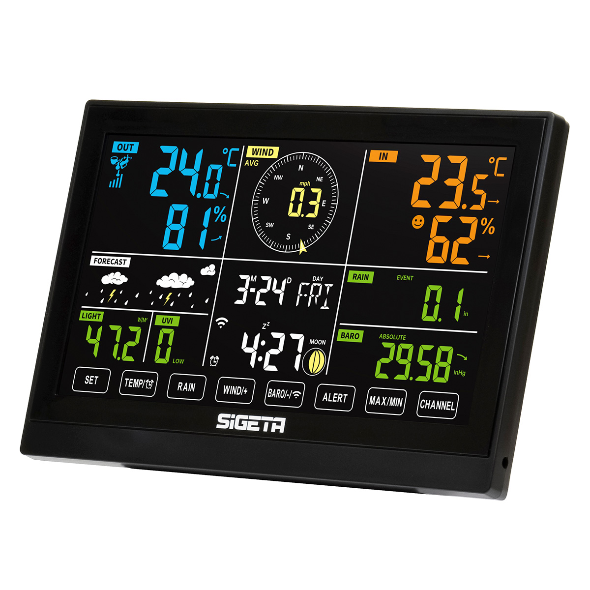 Метеостанція SIGETA SmartMeteo Pro 7-in-1 Wi-Fi фото 2