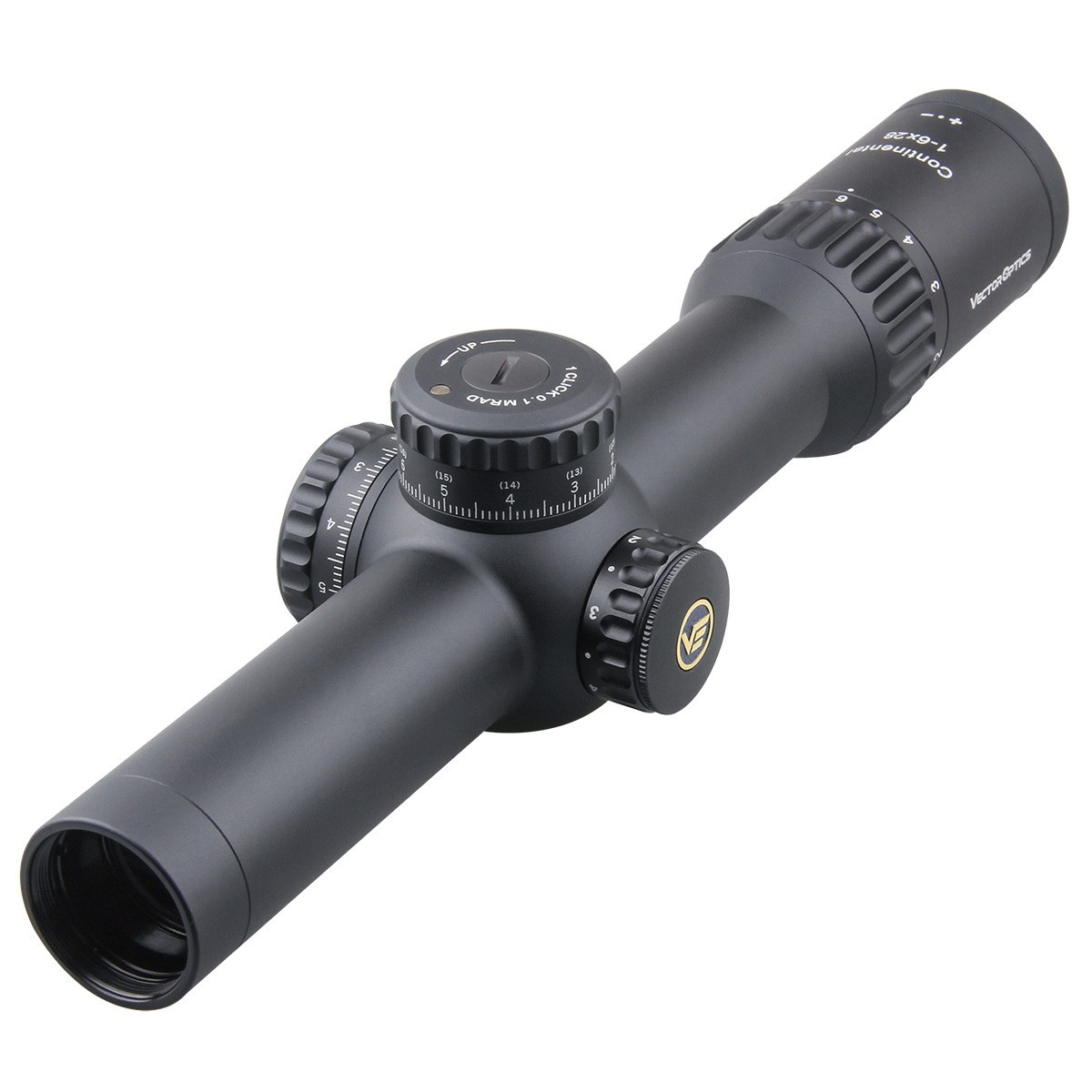 Приціл оптичний Vector Optics Continental 1-6x28 (34mm) illum. FFP Tactical фото 2