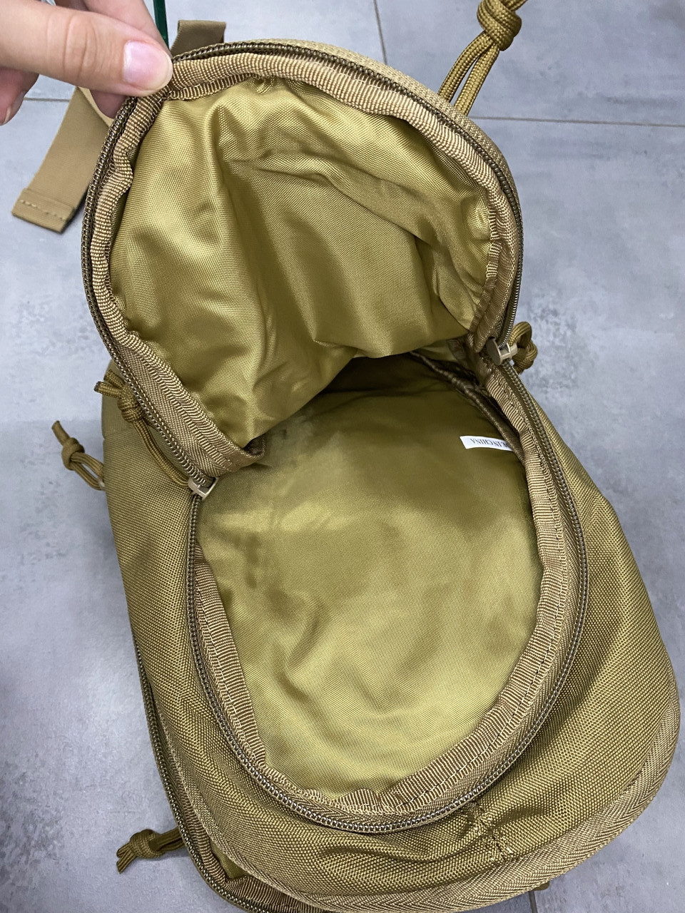 Сумка тактическая с ремнем через плечо, Cordura, Койот, Yakeda, сумка армейская c ремнем через плечо фото 10