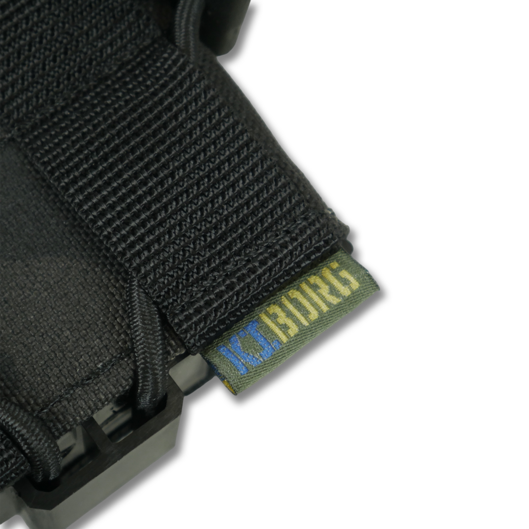 Усиленный подсумок Kiborg GU Single Mag Pouch Черный мультикам фото 8