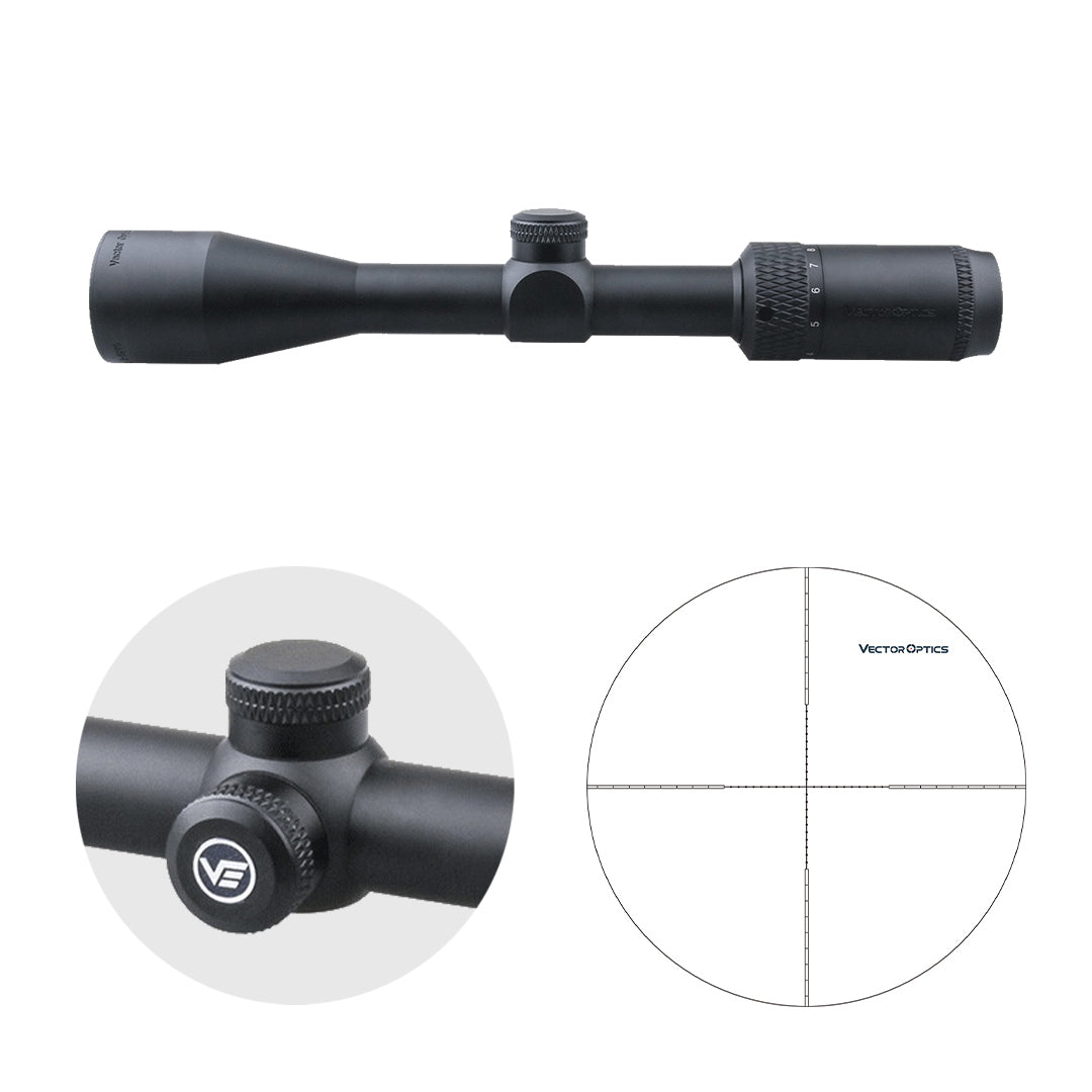 Оптичний приціл Vector Optics PAC 3-9x40 (25,4 мм) SFP VMD-2 фото 2