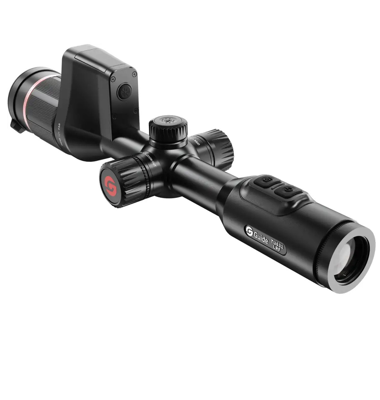 Тепловизор GUIDE TU431 Gen2 LRF 35mm, 2.6-10.6x, 400x300 12μm, VOx, с дальномером до 1000м
