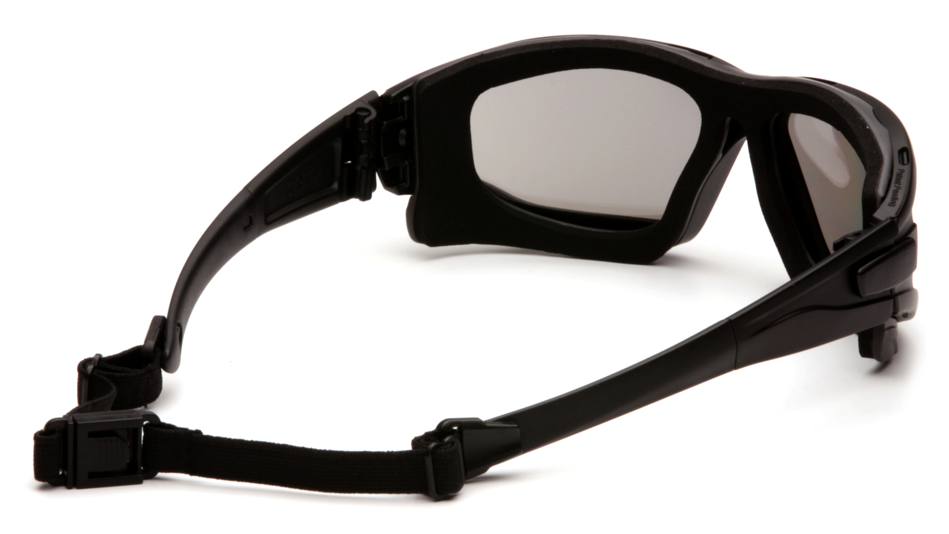 Очки защитные с уплотнителем Pyramex i-Force Slim (silver mirror) Anti-Fog, зеркальные серые фото 4