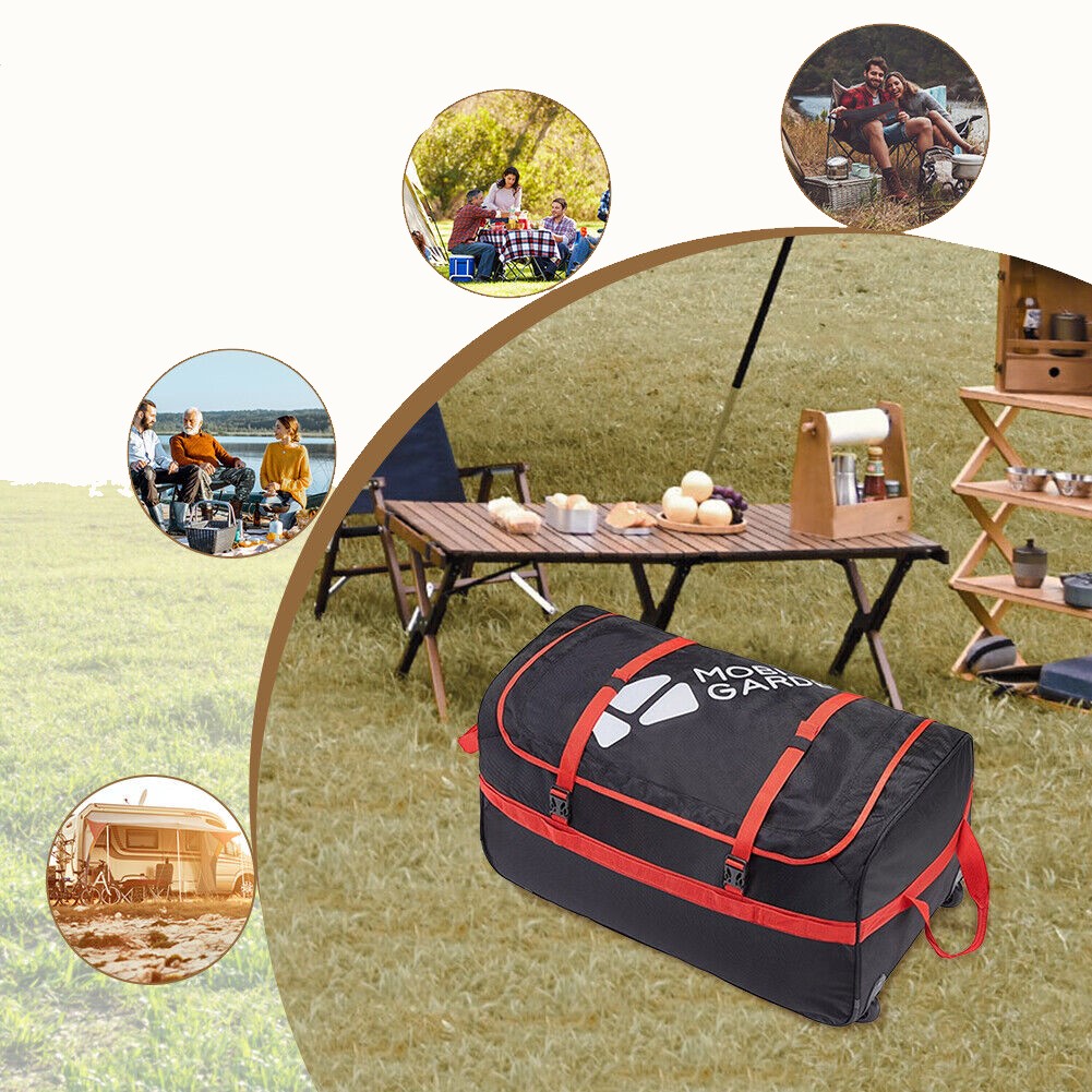 Сумка-баул Mobi Garden Trolley bag 110L NX20664011 black фото 3