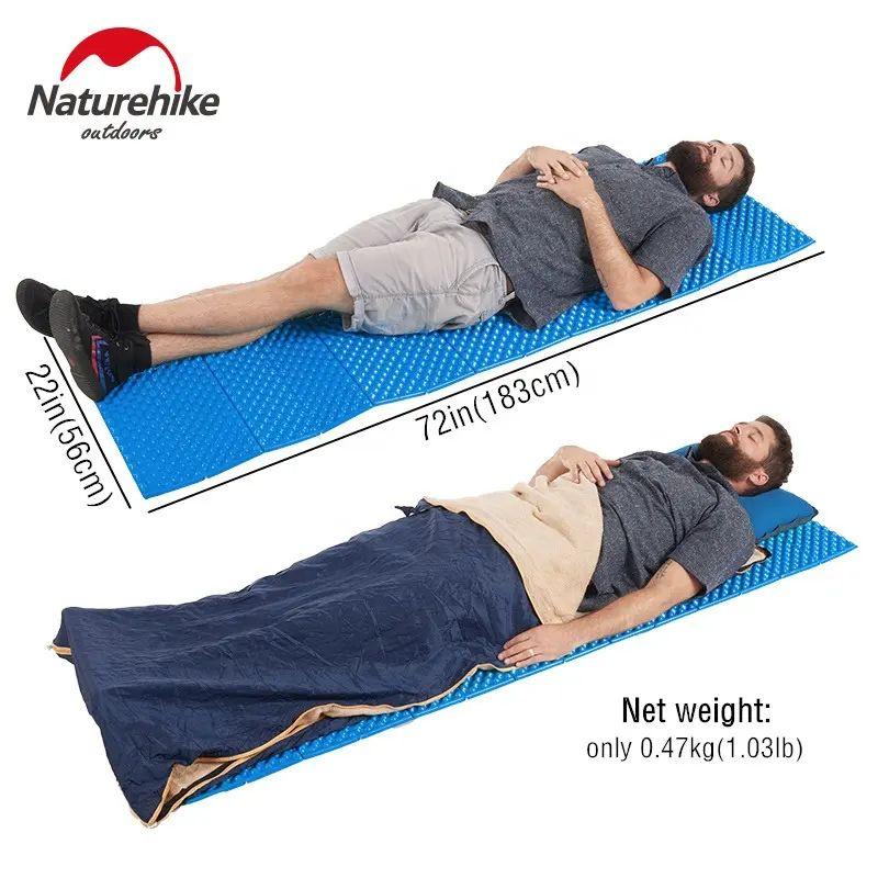 Коврик складной IXPE Naturehike NH19QD008, алюминиевая пленка, 185x56х1,8 см, оливковый зеленый фото 8