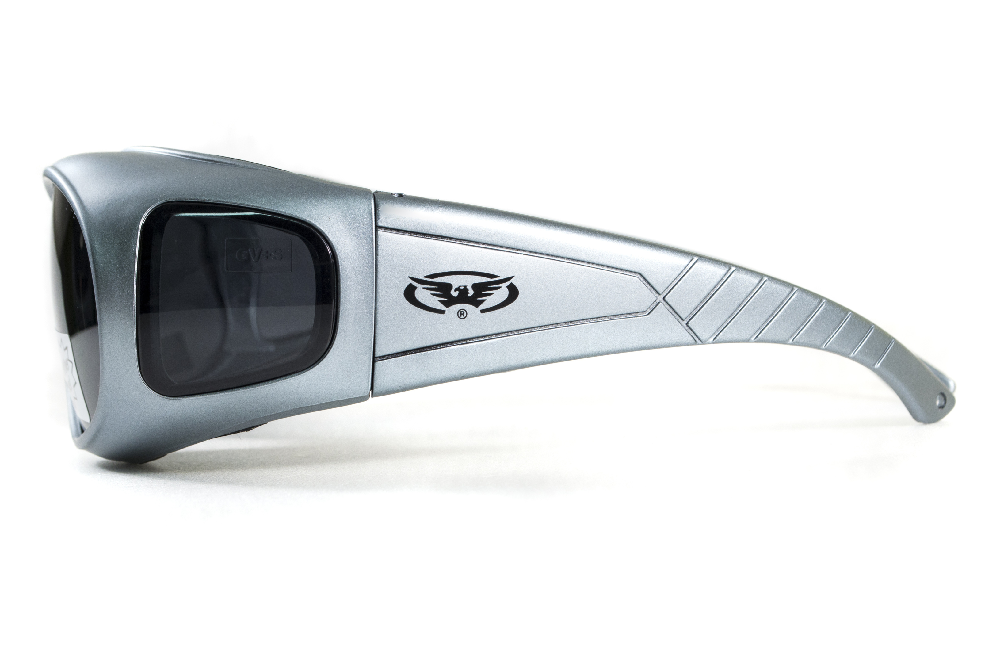 Очки защитные с уплотнителем Global Vision Outfitter Metallic (gray) Anti-Fog, серые фото 2