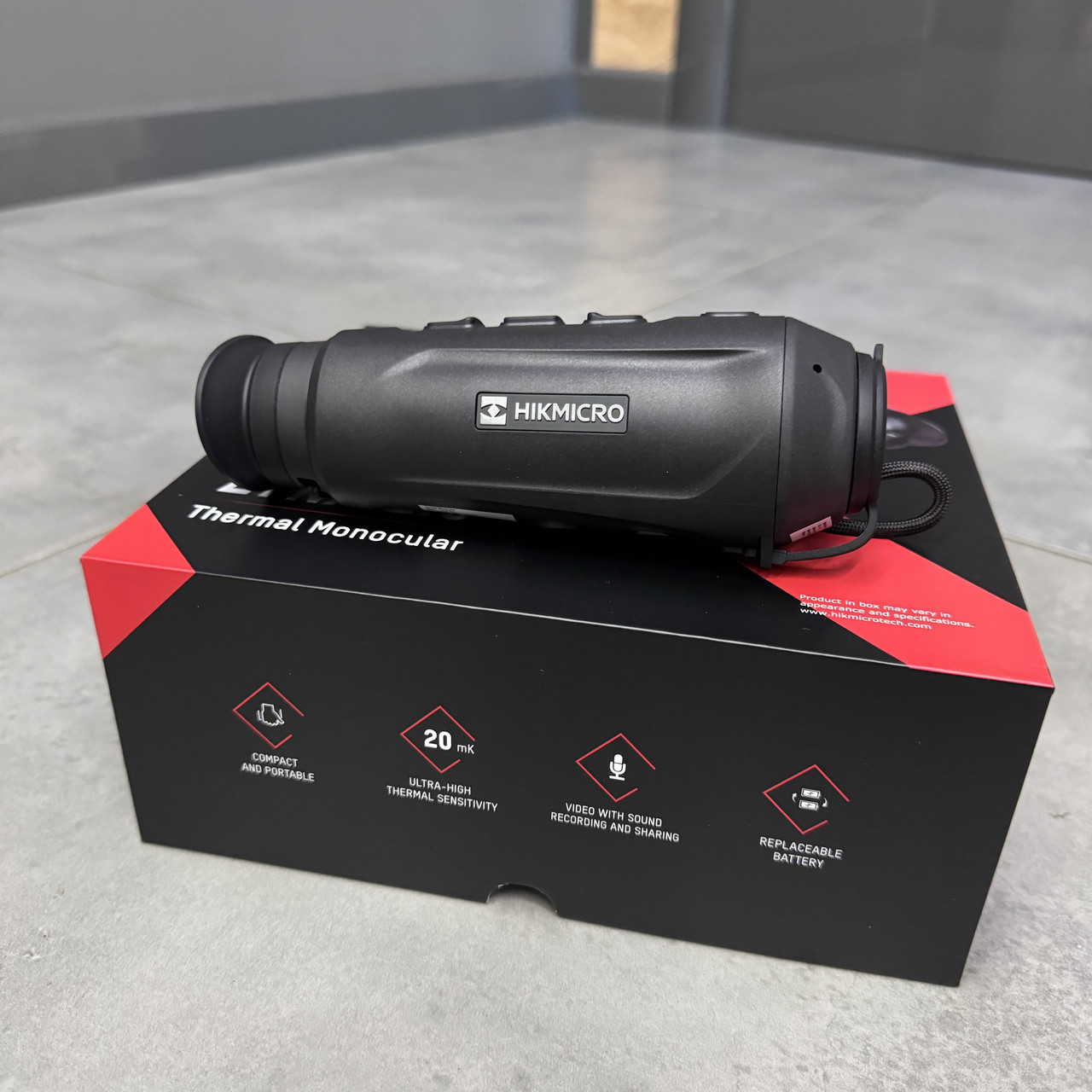 Тепловизионный монокуляр HikMicro Lynx LH15 2.0, 384×288, 50 Гц, объектив 15 мм, OLED 1024×768, Wi-Fi фото 6