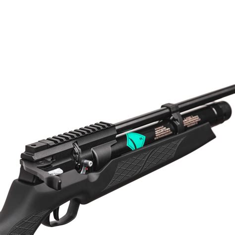 Пневматична редукторна РСР гвинтівка Weihrauch HW 110 S Black stock кал. 4,5 фото 3