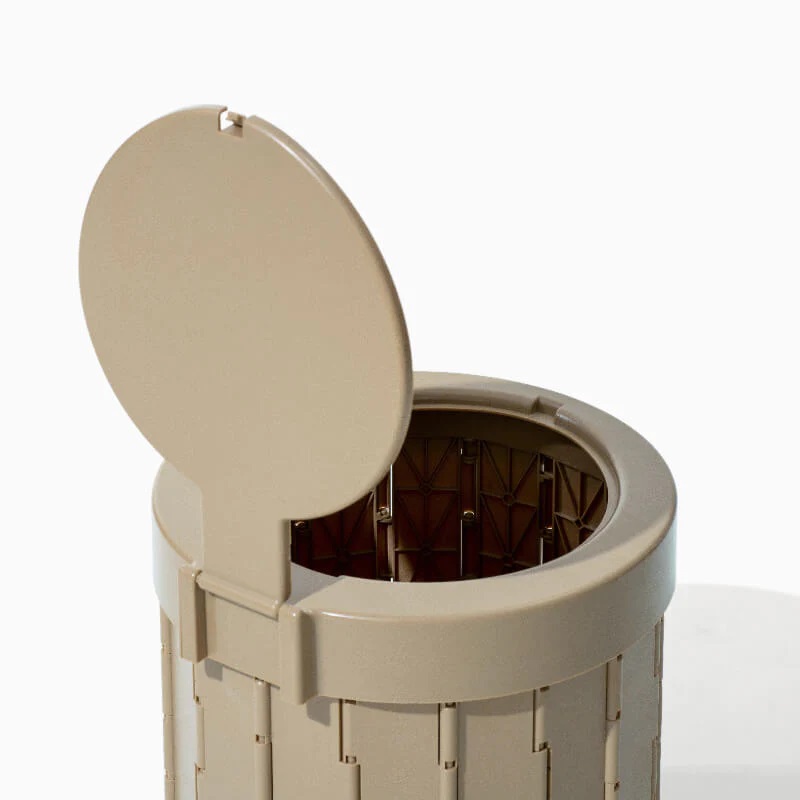 Відро-туалет складане Mobi Garden Closestool round NX22671043 black фото 3