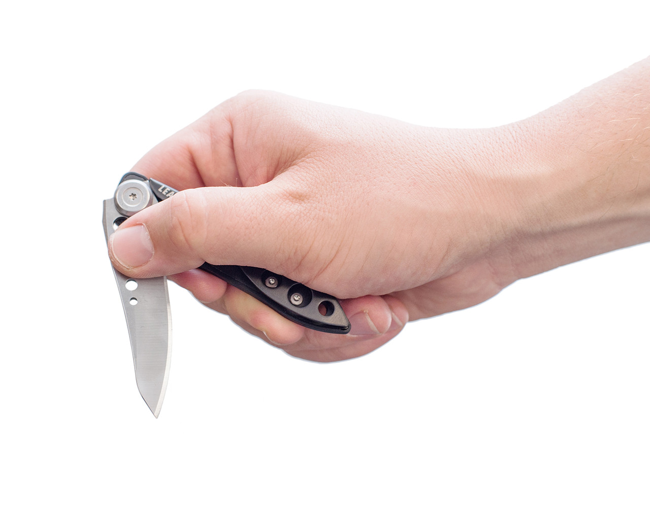 Нож LEATHERMAN Skeletool KBX Black фото 7