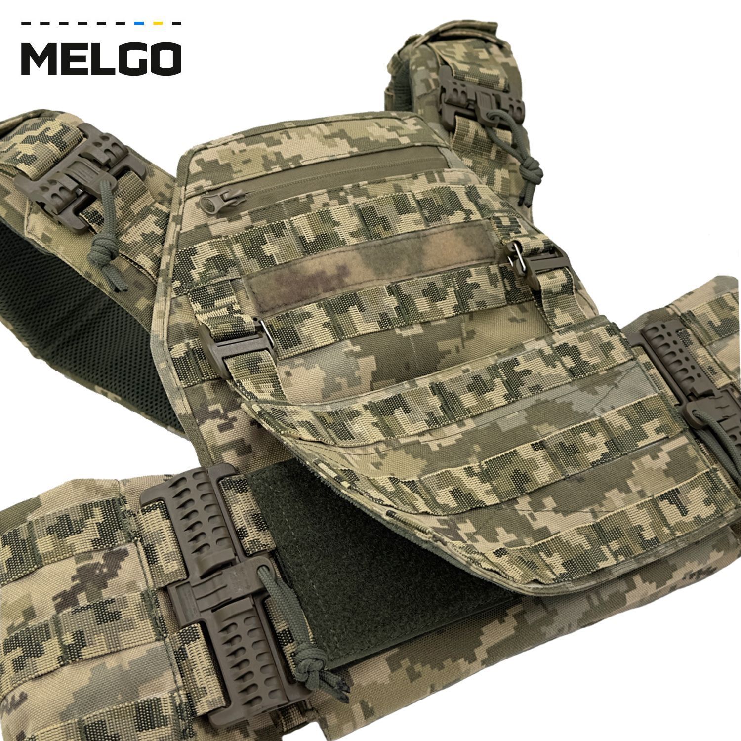 Плитоноска Gen.2 Піксель ММ-14 Cordura 1000 D MELGO фото 6