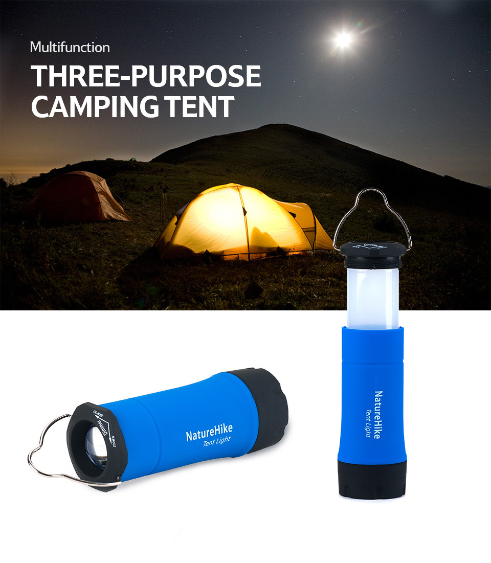 Кемпінговий Ліхтар Camp Lamp NH15A003-I Red фото 3