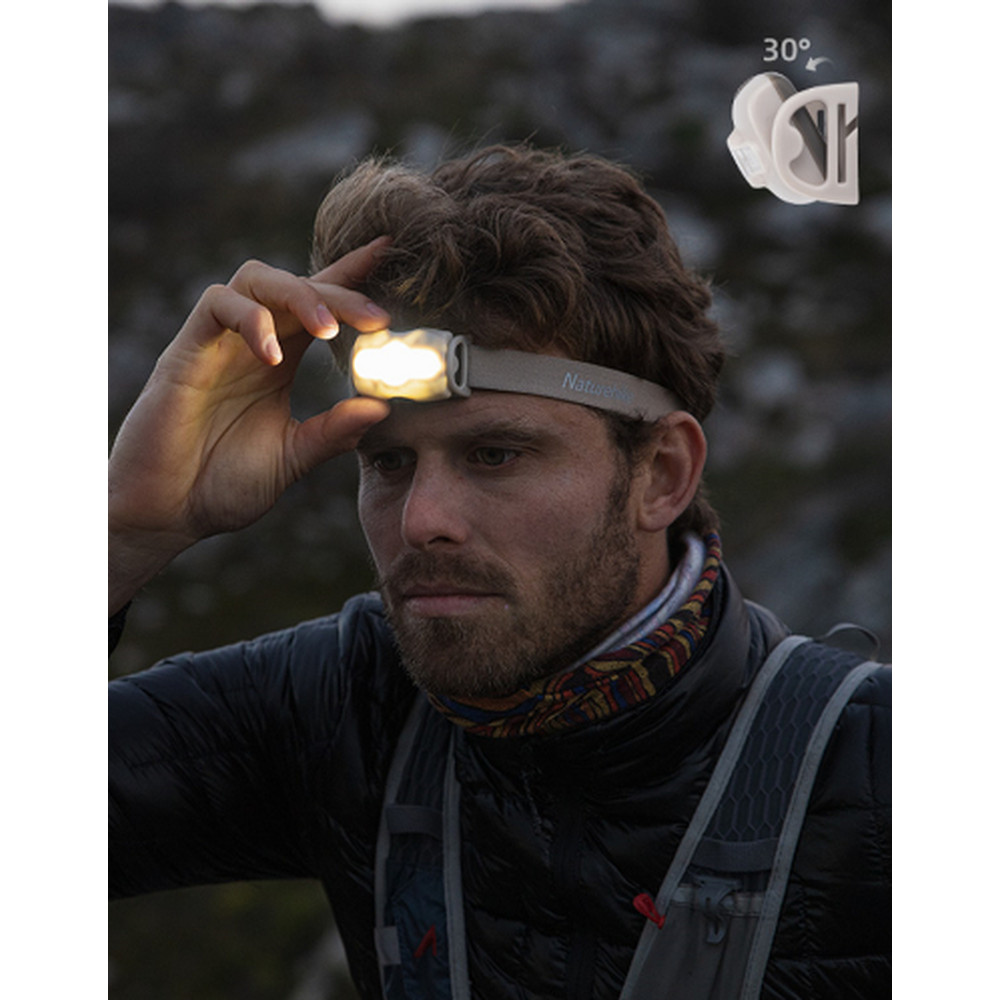 Ліхтар налобний Naturehike NH18T005-F, червоний фото 5
