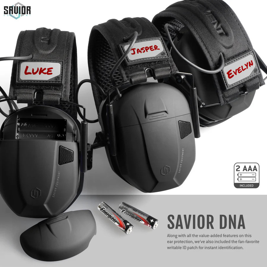 Активні тактичні навушники Savior Apollo Black (EM-APPOLO-BLACK) фото 4