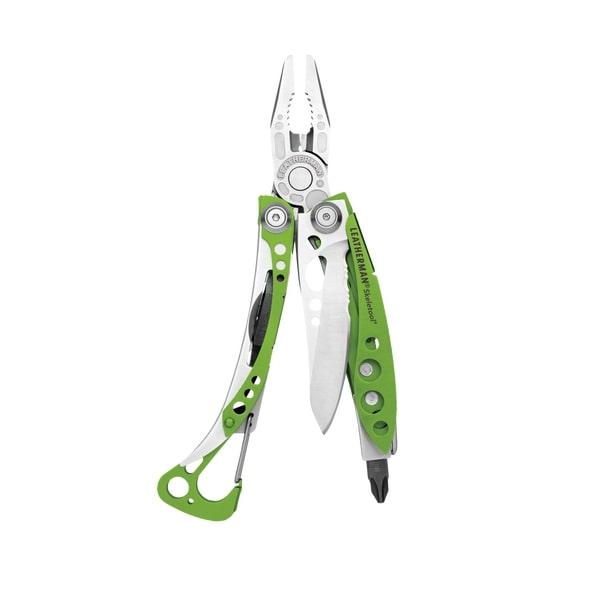 Мультитул LEATHERMAN Skeletool MOSS GREEN, синтетический чехол