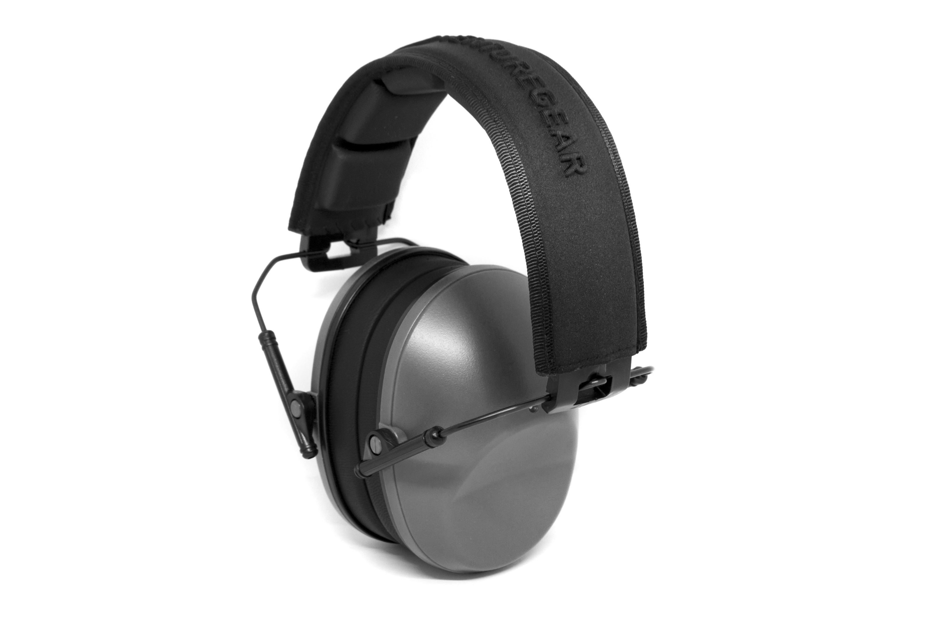Наушники противошумные защитные Venture Gear VGPM9010C (защита слуха NRR 24 дБ, беруши в комплекте), серые фото 3