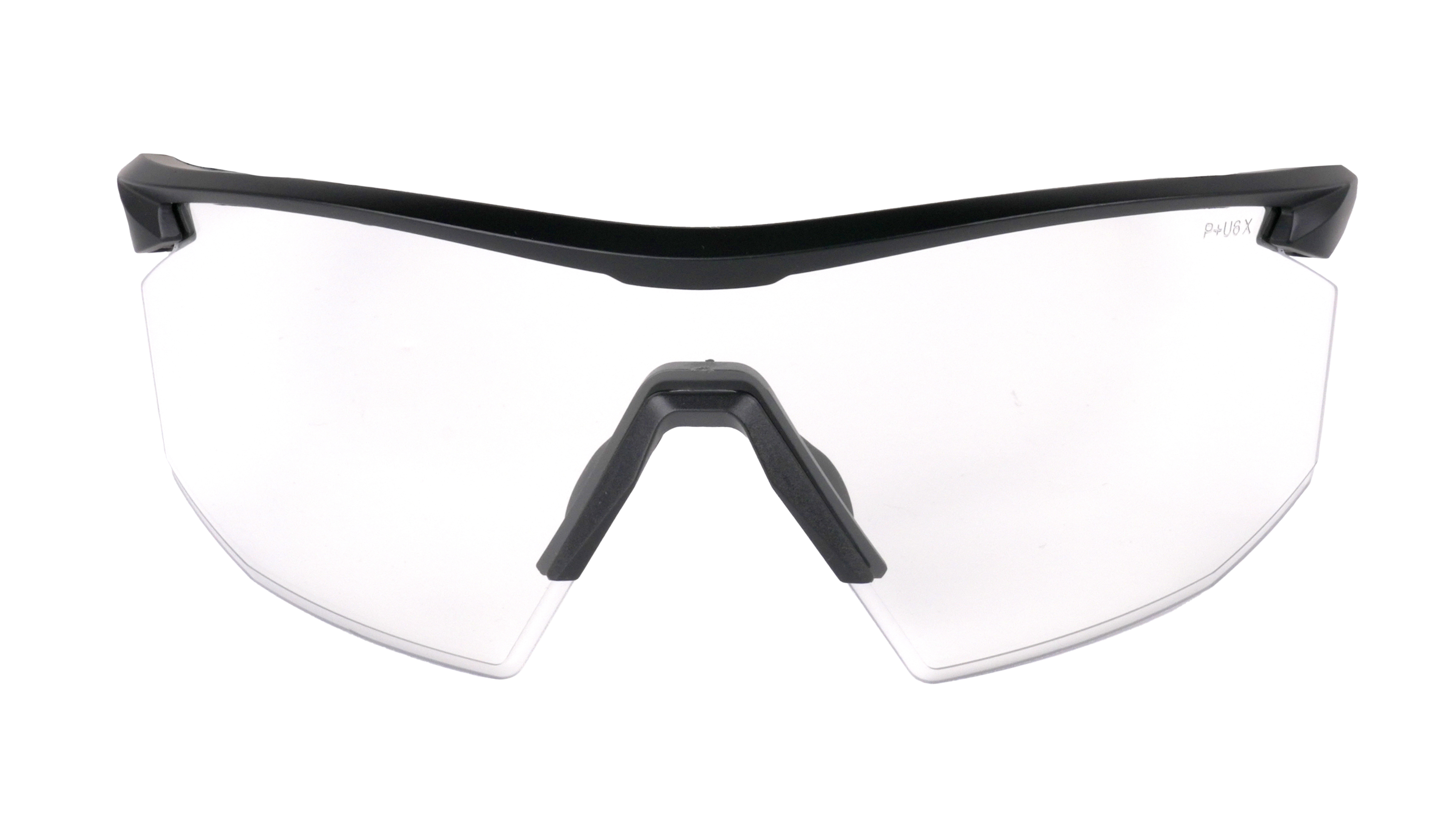 Очки защитные Pyramex PMXSPEC (clear) Super Anti-Fog H2MAX, прозрачные в чёрно-серой оправе фото 2