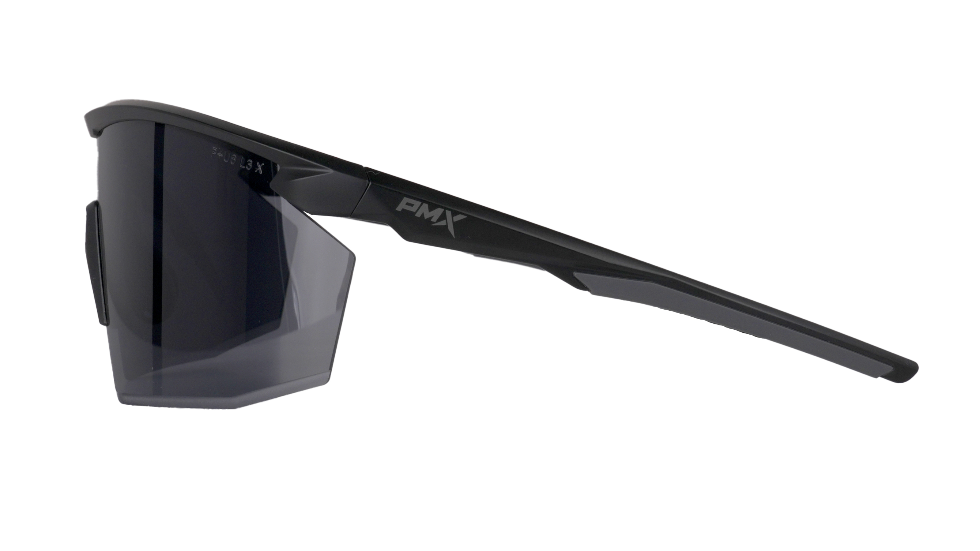 Очки защитные Pyramex PMXSPEC (gray) Super Anti-Fog H2MAX, серые в чёрно-серой оправе фото 3