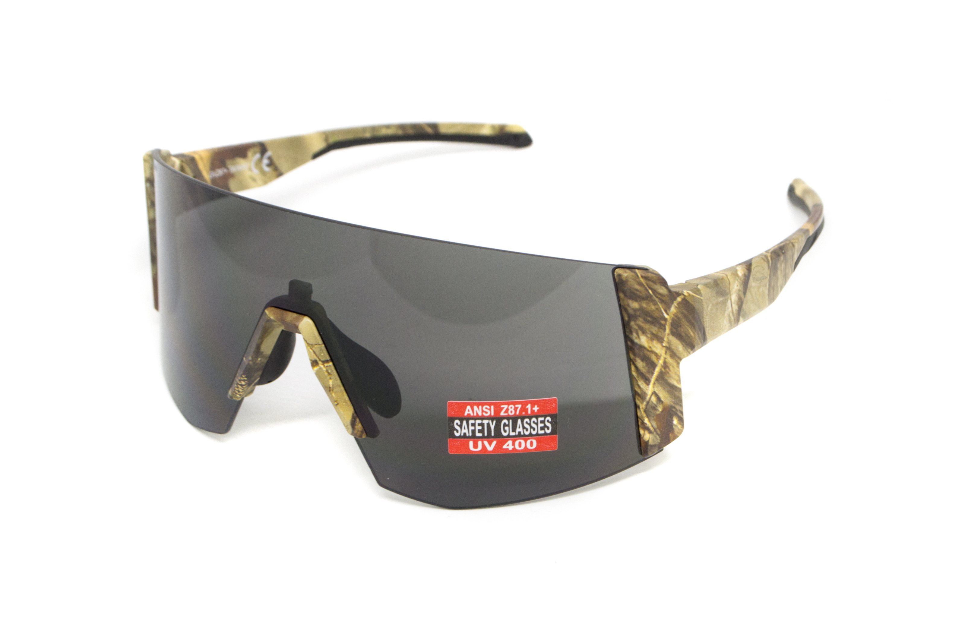 Очки защитные Global Vision Astro+RX Camo (gray), серые в камуфлированной оправе с диоптрической вставкой в комплекте фото 5