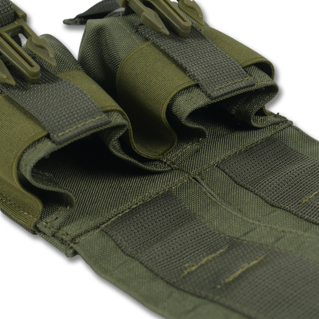 Подсумок под 2 гранаты Kiborg GU Double Mag Pouch (Хаки) фото 8
